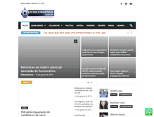 Tablet Screenshot of orondoniense.com.br